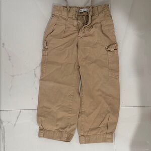 Kids ZARA Tan Cargo Pants